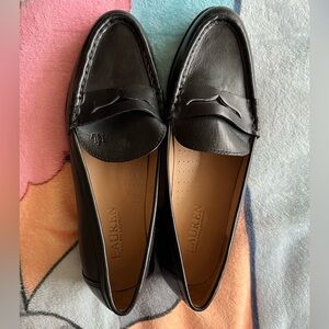 Lauren Ralph Lauren Black Wynnie Loafers
